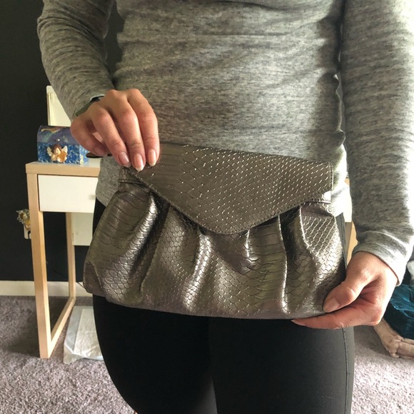 Silver evening bag - Picture 5 of 5